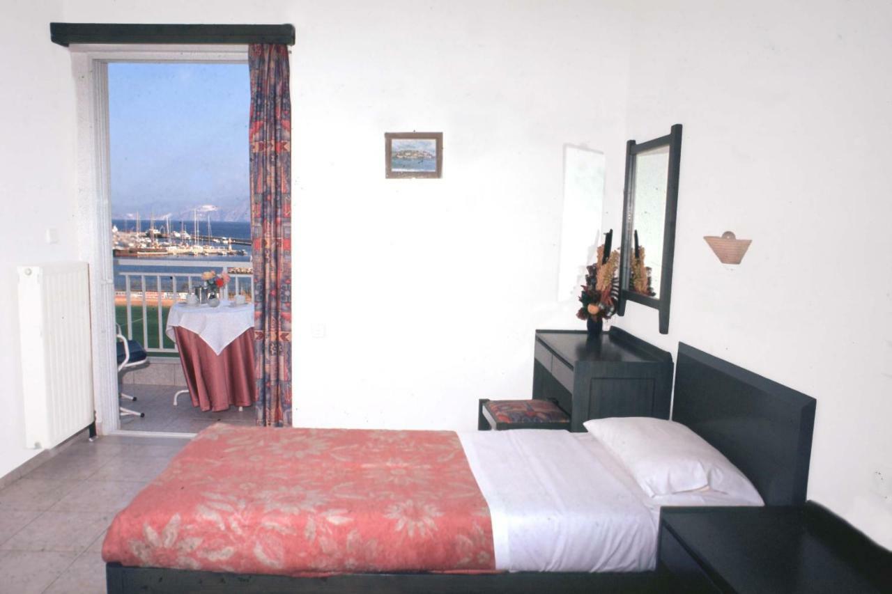 Stunning Seaview Town Apartment Agios Nikolaos Exteriör bild