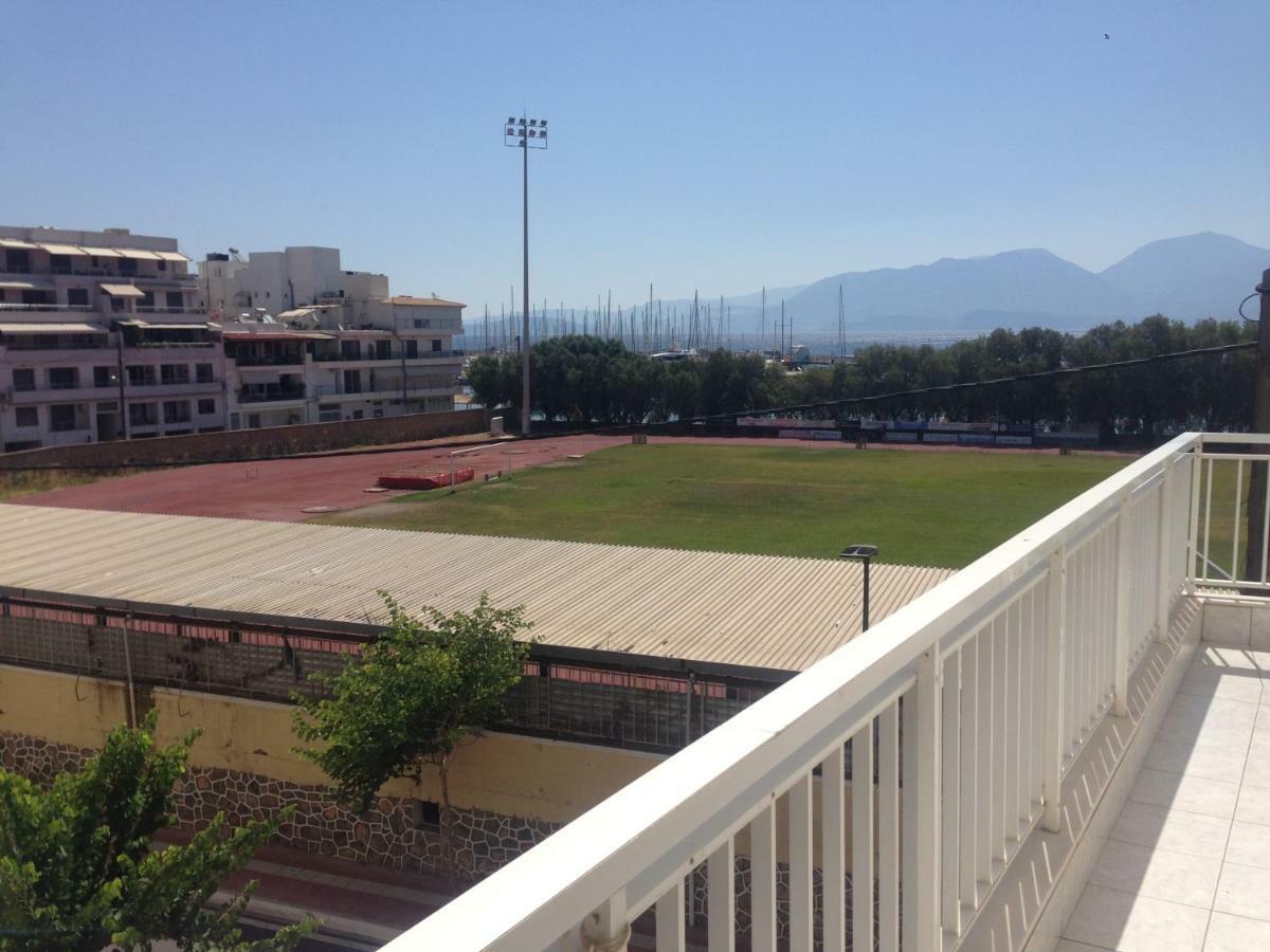 Stunning Seaview Town Apartment Agios Nikolaos Exteriör bild