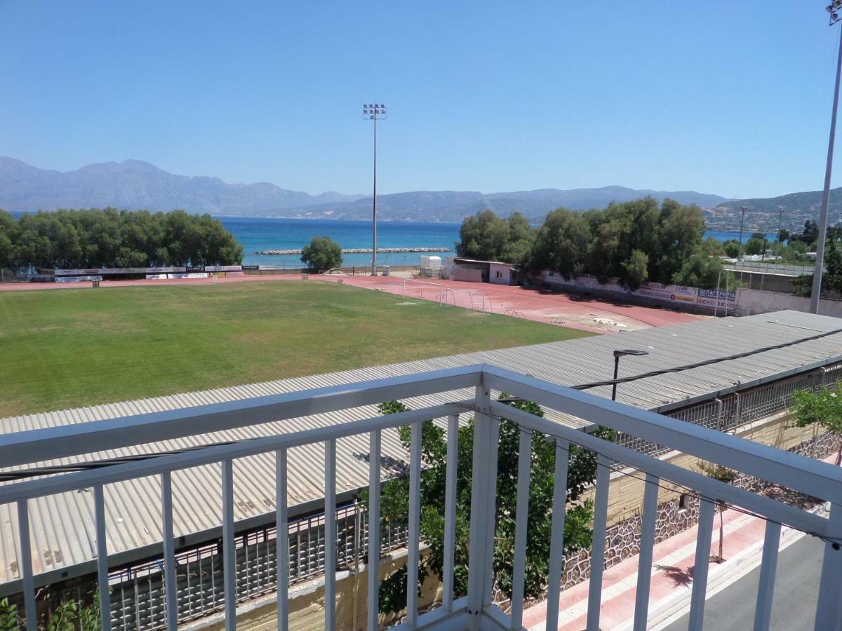 Stunning Seaview Town Apartment Agios Nikolaos Exteriör bild