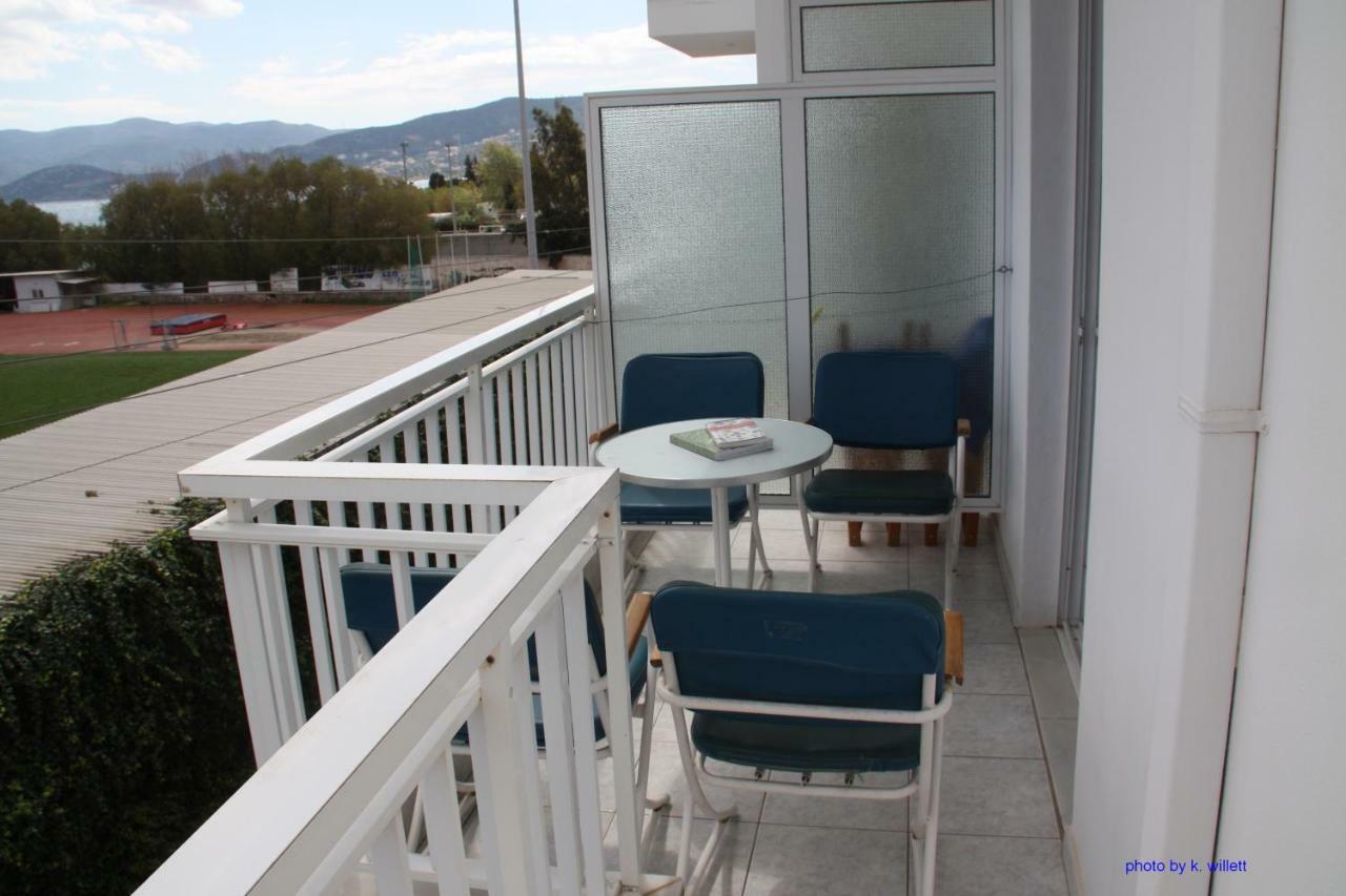 Stunning Seaview Town Apartment Agios Nikolaos Exteriör bild